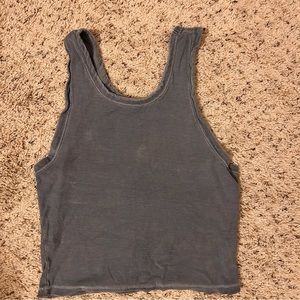 Free people distressed tank